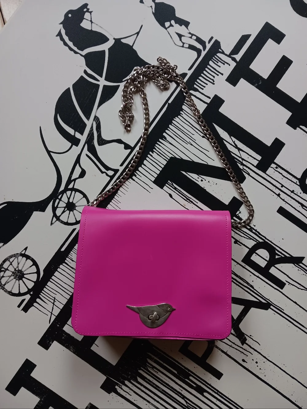 KATERINA NYC fuchsia Crossbody Bag